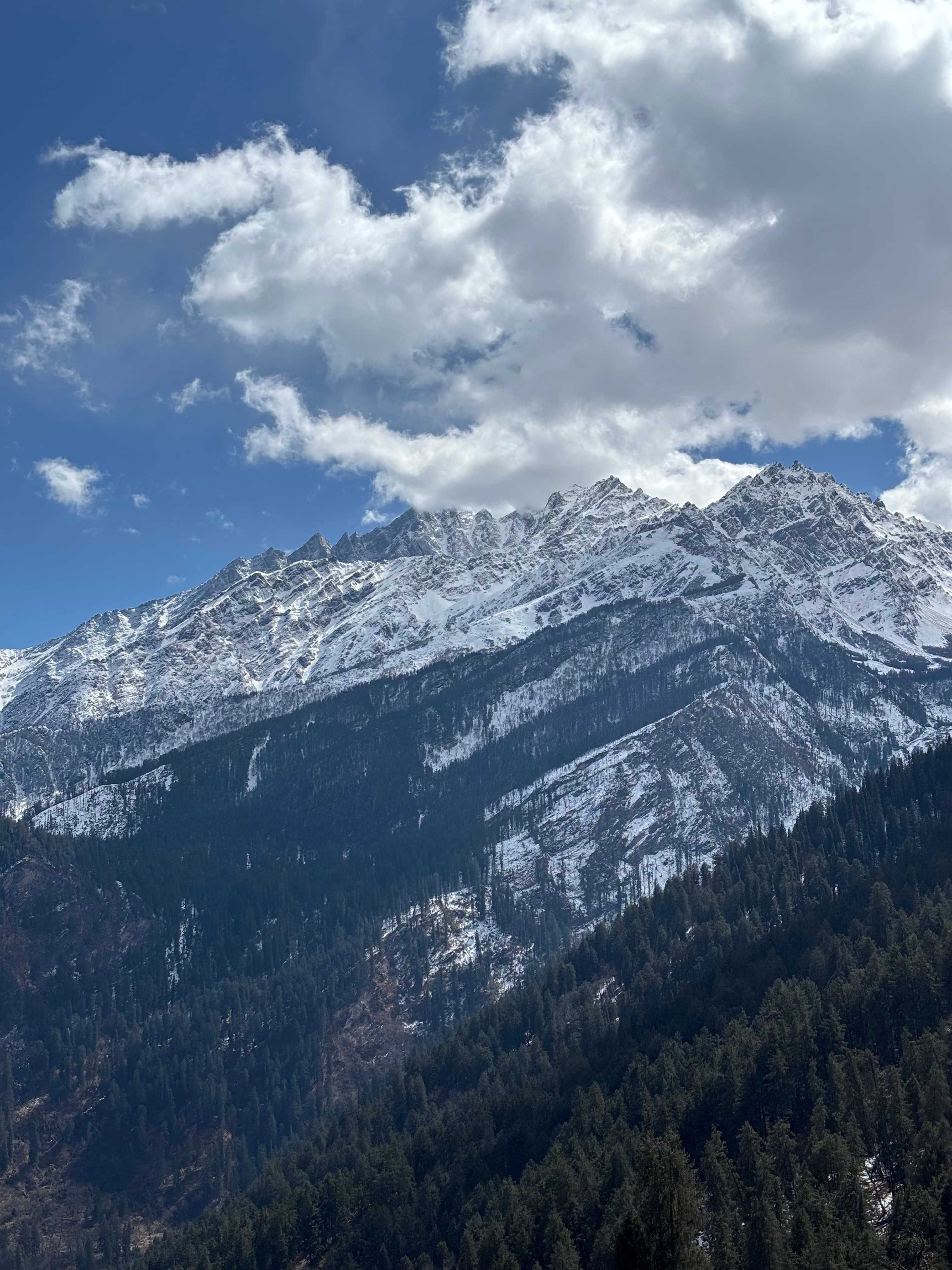 start of a tough hike