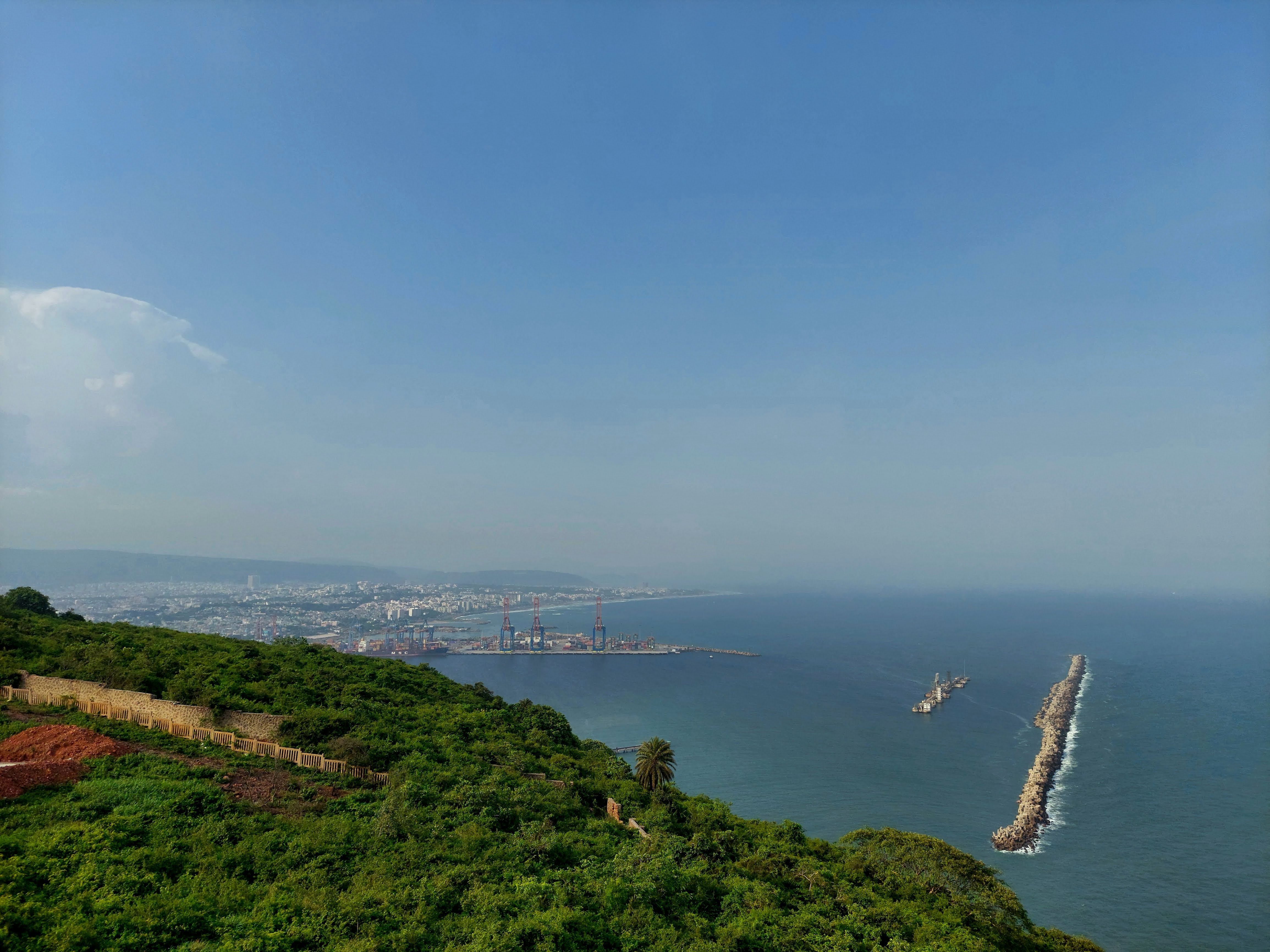 Thats an alright view from a top of a lighthouse